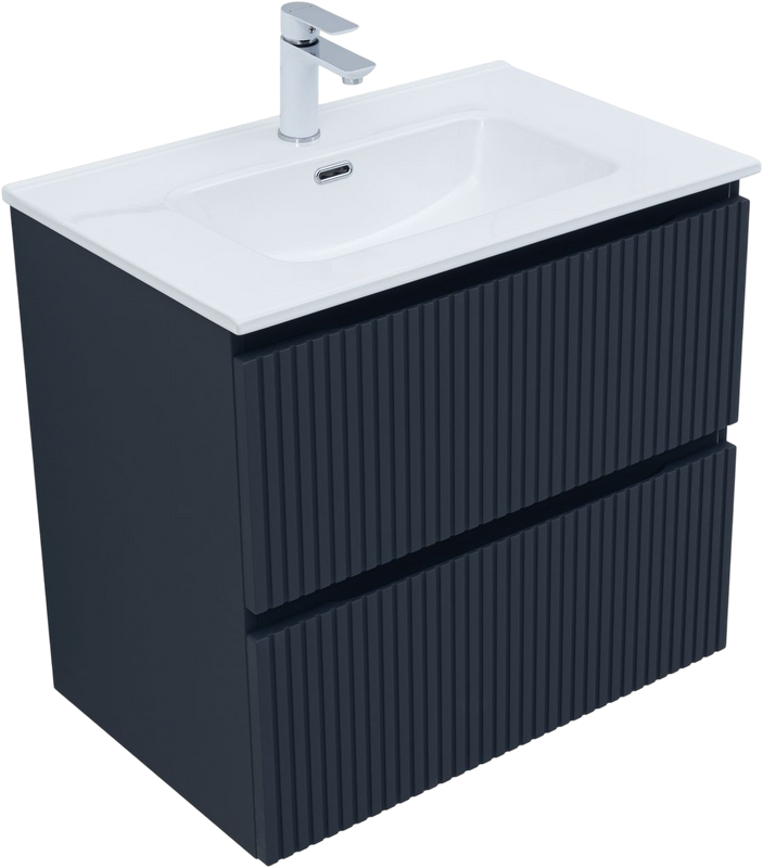 Тумба под раковину без столешницы Aquanet Джейн (Flat) 70 подвесная, маренго