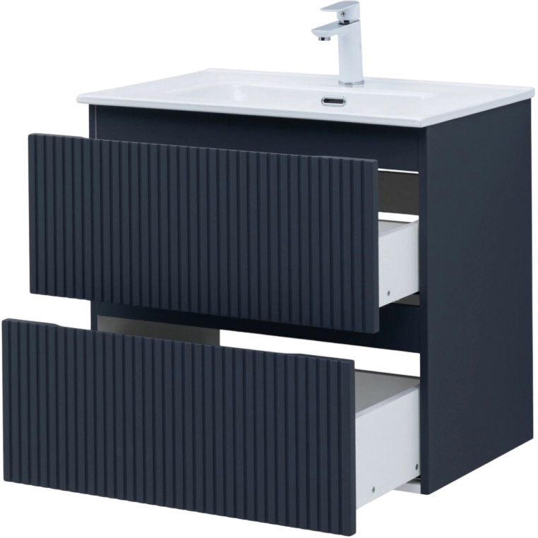 Тумба под раковину без столешницы Aquanet Джейн (Flat) 70 подвесная, маренго