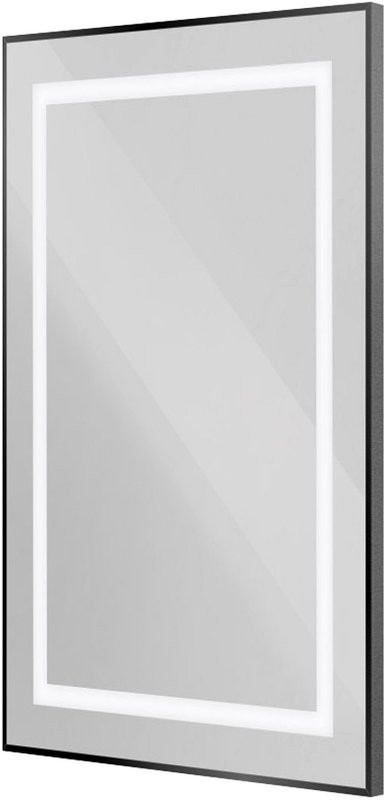 Зеркало BelBagno Kraft 50x90 с подсветкой, черное