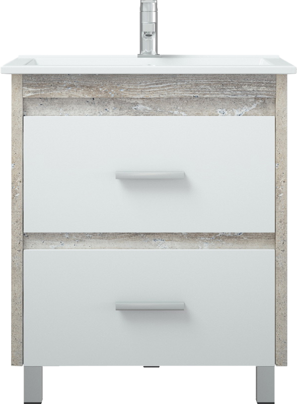 Тумба под раковину без столешницы Corozo Верона 65 напольная, антик