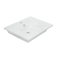 Мебель для ванной комнаты SanStar Ориана 60 напольная, раковина Sanita luxe Quadro 60