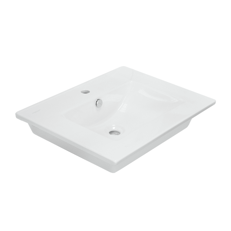 Мебель для ванной комнаты SanStar Ориана 60 напольная, раковина Sanita luxe Quadro 60