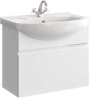 Тумба с раковиной Aqwella Rodos 75 белая