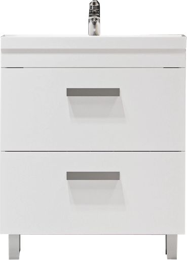 Тумба под раковину без столешницы Velvex Orlando 70 белая матовая