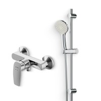 Душевой комплект Смеситель для душа AM.PM Tender + Гарнитур Gem F0190000, хром