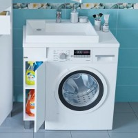 Мебель для ванной комнаты СаНта Марс 19 L напольная, 1 дверца, белая
