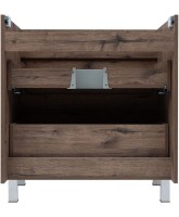 Тумба под раковину Aquanet Нота New 90 напольная, дуб веллингтон табак