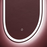 Зеркало Sancos Oval 45 OV45F с фронтальной подсветкой, набор 2 шт