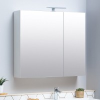 Зеркало-шкаф Aquanet Йорк 85 белое Зеркало-шкаф Aquanet Йорк 85 белое