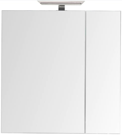 Зеркало-шкаф Aquanet Йорк 85 белое