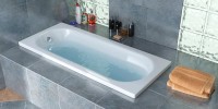 Акриловая ванна Triton Ультра 170x70 см, встраиваемая, белая, на ножках