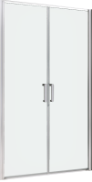 Душевая дверь в нишу Abber Sonnenstrand AG04100C 100 см, профиль хром, стекло прозрачное