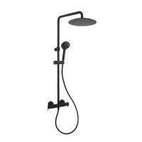 Душевая стойка Ramonsoler Blautherm 945412RP300NM черная, с термостатом