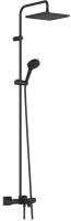 Душевая стойка Hansgrohe Vernis Shape Showerpipe 240 26900670 черный матовый