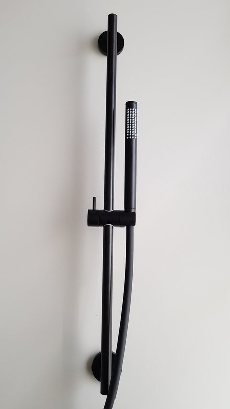 Душевой комплект Смеситель Paffoni Light LIG015NO С ВНУТРЕННЕЙ ЧАСТЬЮ + Гарнитур Life ZSAL135NO + Подключение Lusso ZACC130NO + Душ Master ZSOF074NO черный матовый + Кронштейн ZSOF034NO черный матовый