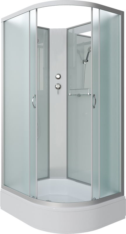 Душевая кабина Niagara Classic NG-33184-14LBK 110х80 см, без крыши