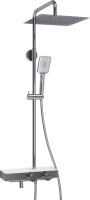 Душевая стойка Wasserkraft Aller A113.118.126.CH Thermo с термостатом, хром