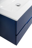 Тумба с раковиной Cezares Duet 80 sapfiro, раковина Cezares CZR-8073-80