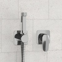 Гигиенический душ Wasserkraft Weida A3151.271.057.136 со смесителем, С ВНУТРЕННЕЙ ЧАСТЬЮ, хром