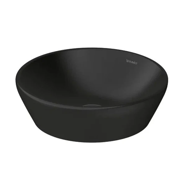 Накладная раковина Duravit D-Neo 40 матовый антрацит, круглая