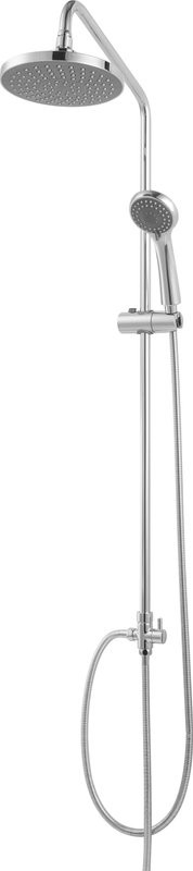 Душевой комплект Термостат Bravat Nizza F6353387CP-01-RUS для ванны с душем + Стойка Fit D283CP-2-RUS