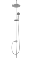 Душевой комплект Термостат Bravat Nizza F6353387CP-01-RUS для ванны с душем + Стойка Fit D283CP-2-RUS