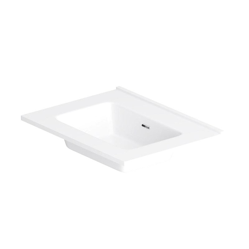 Тумба с раковиной AM.PM Sense 60 подвесная, 2 ящика, белый глянец