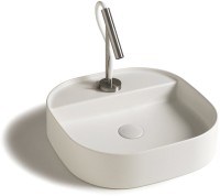 Накладная раковина Galassia SmartB 7403 45 глянцевая белая, квадратная, фаянс