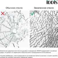 Шторка на ванну IDDIS Ray RAY6CS1i90 110х140, профиль глянцевый алюминий