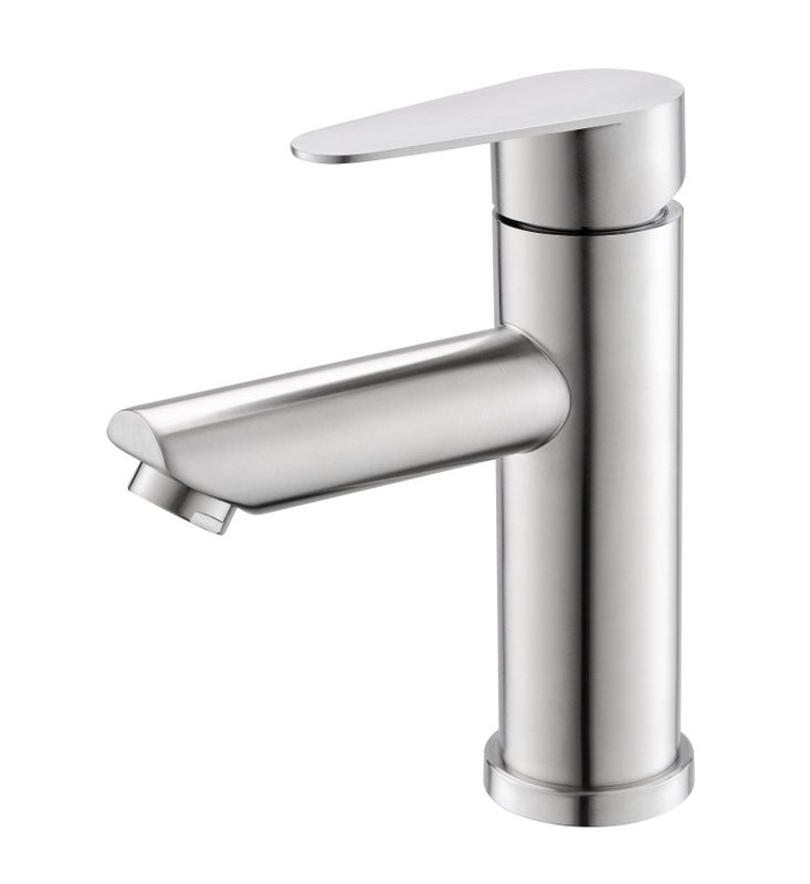 Смеситель для раковины Olive'S Steel ST1100 нержавеющая сталь