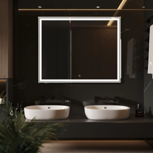 Зеркало Mixline Мелис 100 с подсветкой