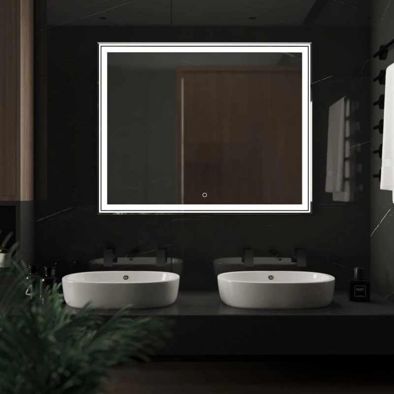 Зеркало Mixline Мелис 100 с подсветкой