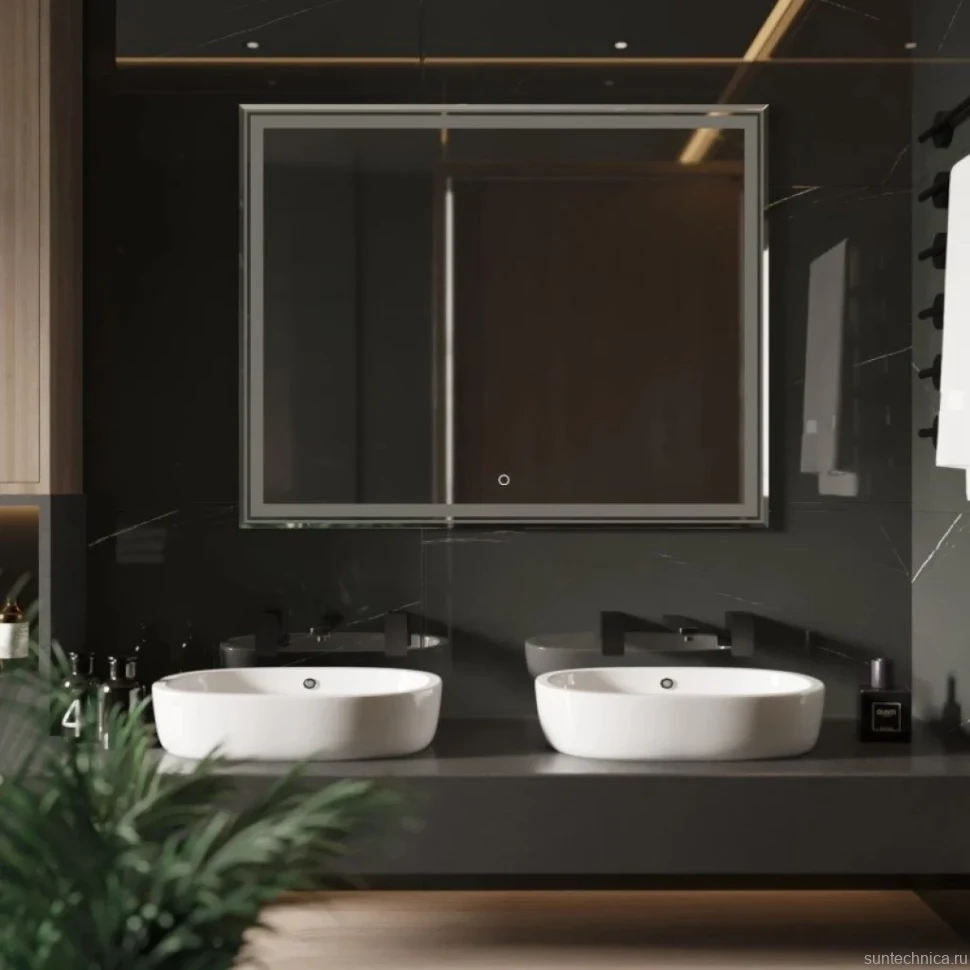 Зеркало Mixline Мелис 100 с подсветкой