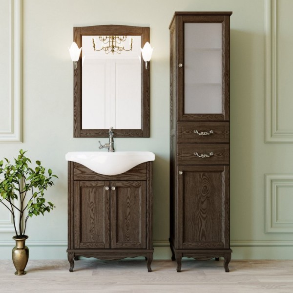 Мебель для ванной комнаты ValenHouse Эллина 65 кальяри, фурнитура хром