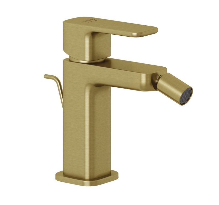 Смеситель для биде Kludi Renon 42216N075 брашированное золото