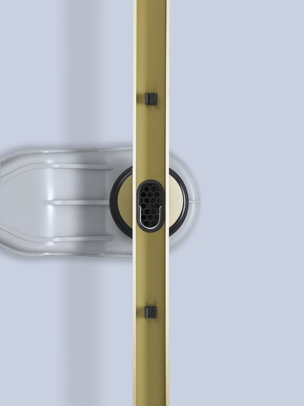 Душевой трап (лоток) AltroBagno Stella AltroBagnoStella071227BG 80 см, решетка матовое золото, с сифоном