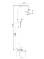 Душевая стойка Shevanik S4536T