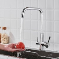 Смеситель для кухни с подключением фильтра Shevanik S528, хром Смеситель для кухни с подключением фильтра Shevanik S528, хром