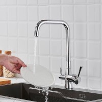 Смеситель для кухни с подключением фильтра Shevanik S528, хром Смеситель для кухни с подключением фильтра Shevanik S528, хром