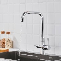 Смеситель для кухни с подключением фильтра Shevanik S528, хром Смеситель для кухни с подключением фильтра Shevanik S528, хром