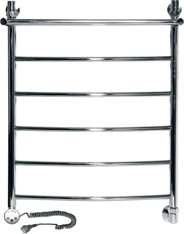 Полотенцесушитель электрический Ника Arc ЛД ВП 80/60 лев с полкой