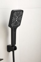 Смеситель с длинным изливом для ванны BELZ B715 B22715-7 черный Смеситель с длинным изливом для ванны BELZ B715 B22715-7 черный