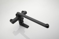 Смеситель с длинным изливом для ванны BELZ B715 B22715-7 черный Смеситель с длинным изливом для ванны BELZ B715 B22715-7 черный