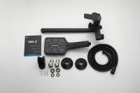 Смеситель с длинным изливом для ванны BELZ B715 B22715-7 черный Смеситель с длинным изливом для ванны BELZ B715 B22715-7 черный