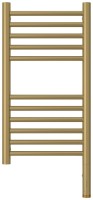Полотенцесушитель электрический Сунержа Богема 3.1 32-6005-6030 70x35 см, подключение справа, золотой шелк, лесенка