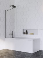 Шторка на ванну Radaway Idea Black PNJ II 50
