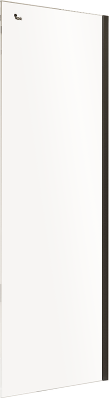 Шторка на ванну RGW Screens SC-056-B 50 см, профиль черный, стекло прозрачное