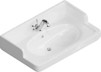 Тумба с раковиной KERAMA MARAZZI Pompei 80 напольная, с 2 ящиками, камео бежевый глянцевый