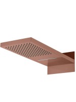 Верхний душ Boheme Fusion 419-2-BRB С ВНУТРЕННЕЙ ЧАСТЬЮ, с каскадом, брашированная бронза