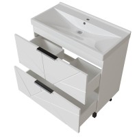 Тумба д/ванной "Гранд-80" под ум.Fest-80 (Sanita Lux) (ПВХ)